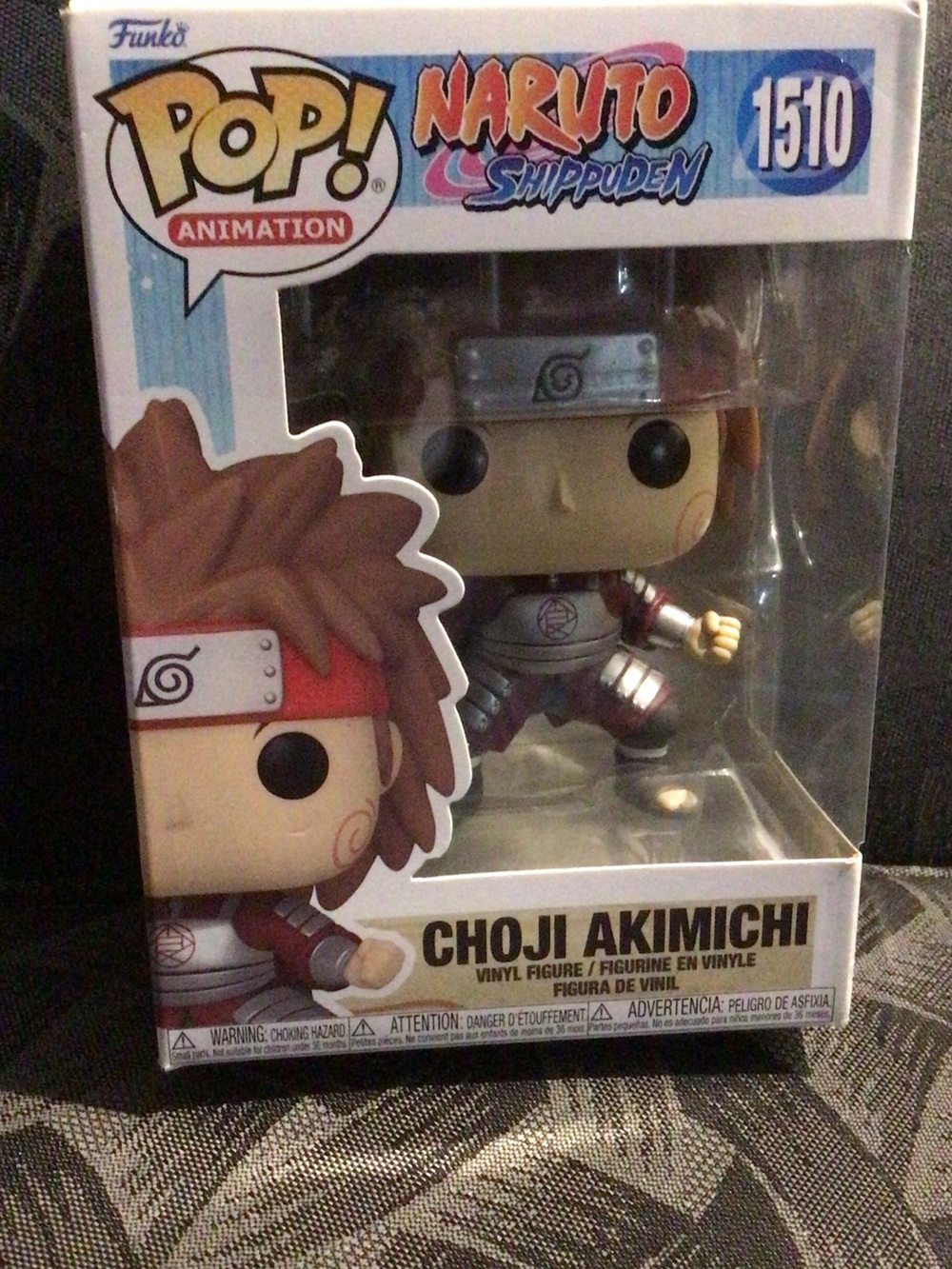 Funko Naruto Shippuden Choji Akimichi Vinyl Figure - Red/Brown